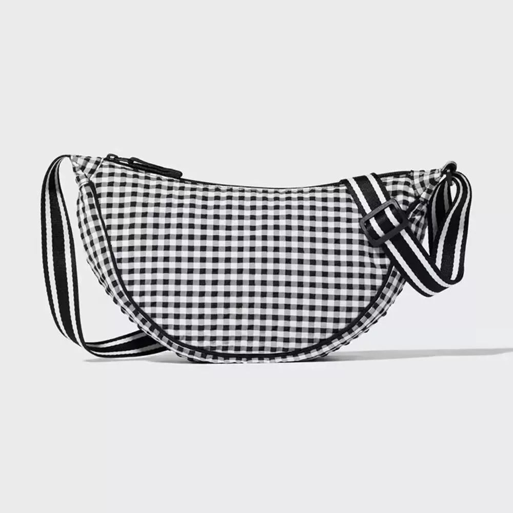 Design simple Sac à bandoulière Hobos à carreaux