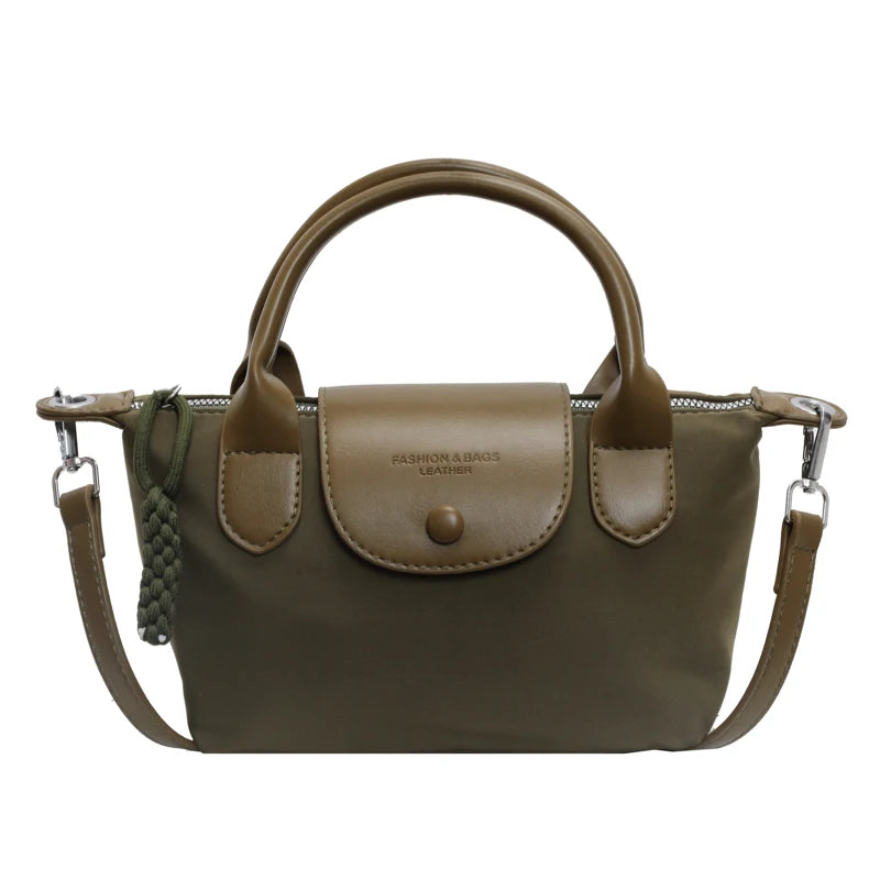 Fashion Lightweight Simple Ladies Shoulder Bag, Large Capacity Durable Classic Ladies Crossbody Dumpling Bag, All Seasons