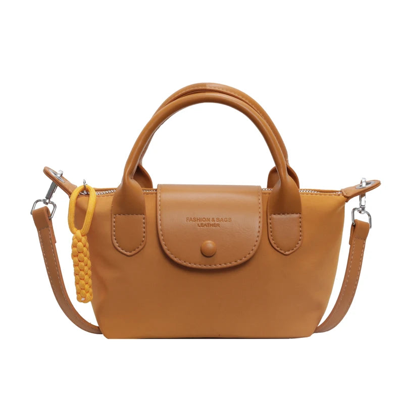 Fashion Lightweight Simple Ladies Shoulder Bag, Large Capacity Durable Classic Ladies Crossbody Dumpling Bag, All Seasons