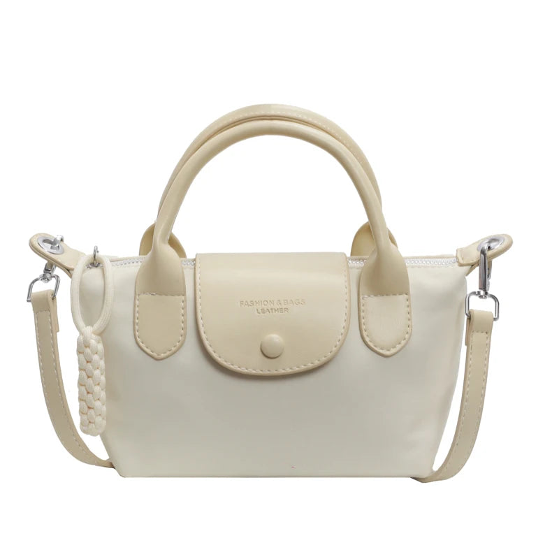 Fashion Lightweight Simple Ladies Shoulder Bag, Large Capacity Durable Classic Ladies Crossbody Dumpling Bag, All Seasons